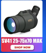F9334G Spotting Scope 25-75x70 Powerful Monocular with Tripod Optics  BushLine