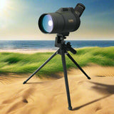 F9334G Spotting Scope 25-75x70 Powerful Monocular with Tripod Optics  BushLine