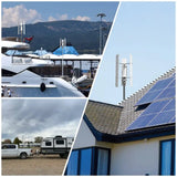 FH-3000watt 3Kw Vertical Wind Turbine 12V 24V 48V Three Blade Wind Power Vertical  