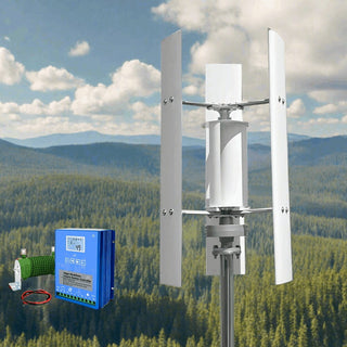 FH-Series 3kW Vertical Wind Turbine 12V 24V 48V Wind Power Vertical  