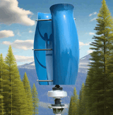 FS-10kW, 15kW & 20kW Vertical Tulip Wind Turbine 12V 24V 48V Wind Power Vertical  