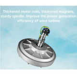 FS-10kW, 15kW & 20kW Vertical Tulip Wind Turbine 12V 24V 48V Wind Power Vertical  BushLine