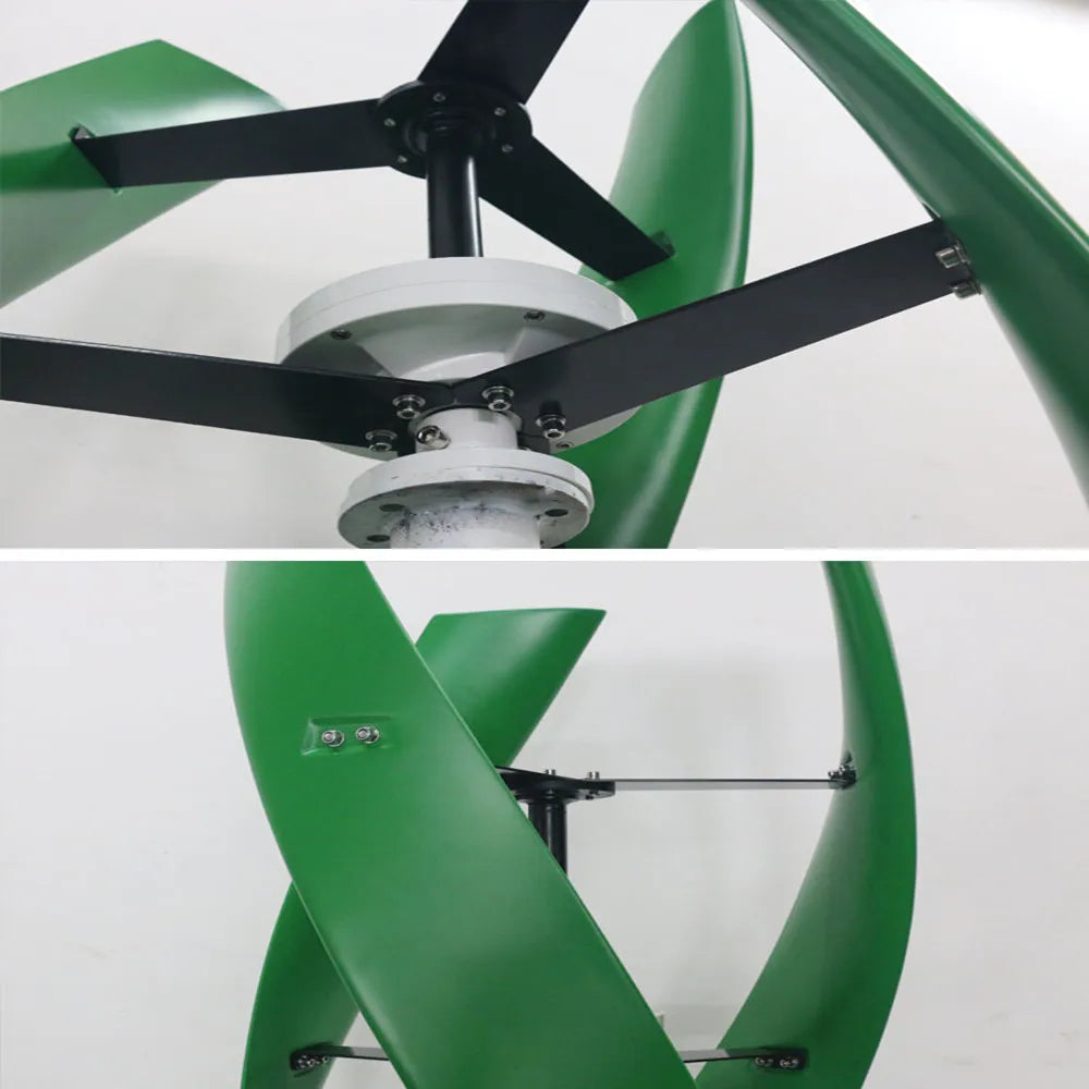 FX series 1Kw, 3Kw & 6Kw Vertical Axis Wind Turbines Wind Power Vertical  BushLine