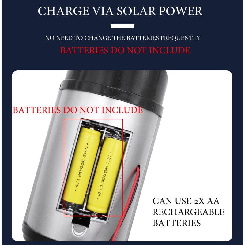 Fake CCTV Camera Solar Powered security systems  