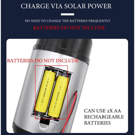 Fake CCTV Camera Solar Powered security systems  