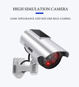 Fake CCTV Camera Solar Powered security systems  