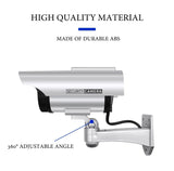 Fake CCTV Camera Solar Powered security systems  