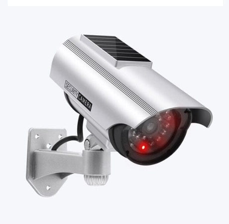 Fake CCTV Camera Solar Powered security systems  