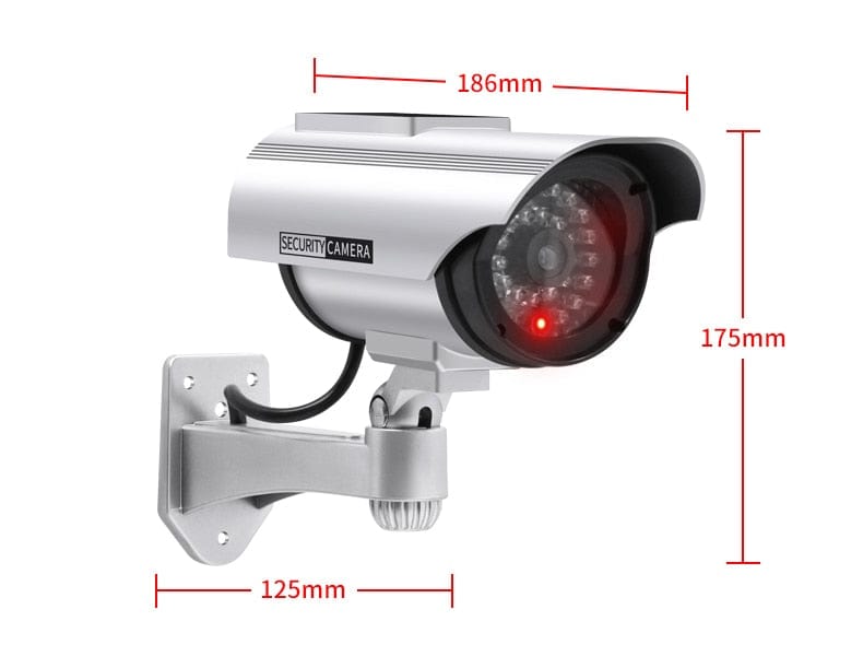Fake CCTV Camera Solar Powered security systems  BushLine