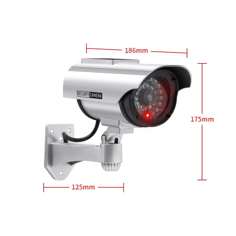 Fake CCTV Camera Solar Powered security systems  BushLine