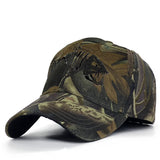 Fish Bone Camo Fishing Caps Cotton Jungle Hat Unisex caps  