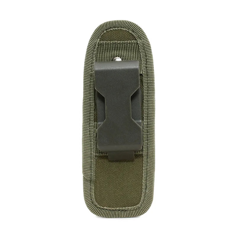 Flashlight Pouch 360 Degree Belt Clip Torch Holder Helmet & Pack Accessories  BushLine