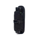 Flashlight Pouch 360 Degree Belt Clip Torch Holder Helmet & Pack Accessories  BushLine