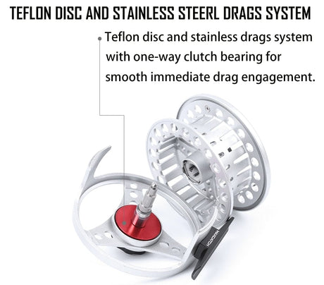 Fly Fishing Rod And Reel Combo Set marine  