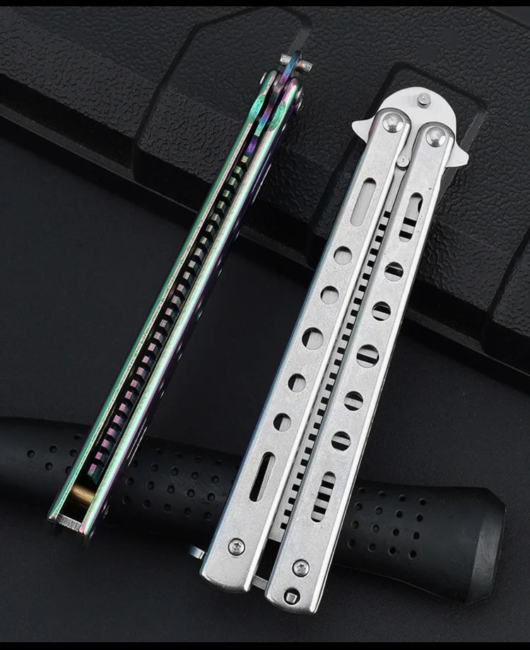 Foldable Stainless Steel Butterfly Comb Cool Stuff  BushLine