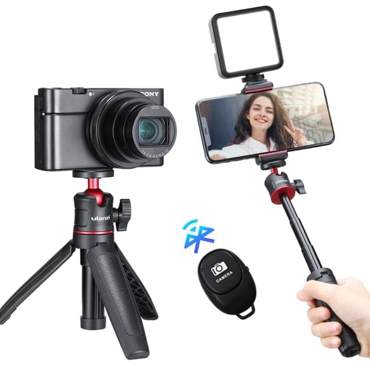 Foldable Tripod for Phone Binoculars or Camera Selfie Stick Smart Technology  
