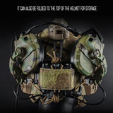 GEN 6 Noise Reduction Headset Helmet or Head Mounted 2 in 1 Survival  