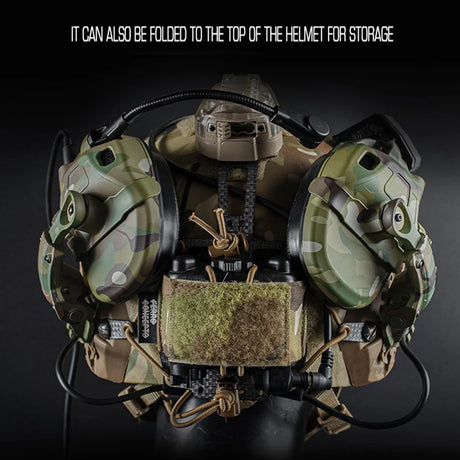 GEN 6 Noise Reduction Headset Helmet or Head Mounted 2 in 1 Survival  