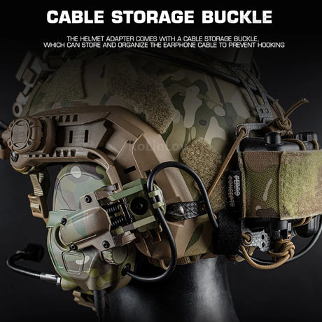 GEN 6 Noise Reduction Headset Helmet or Head Mounted 2 in 1 Survival  