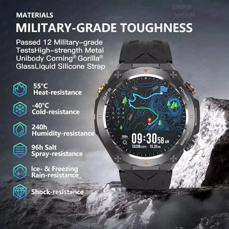 GPS Bluetooth GPS Smart Sports Watch 650mAh Battery Watchs  