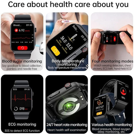 GPS Smartwatch: Remote Health Monitor Watchs  