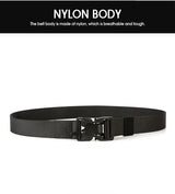 Genuine Tactical Belt Quick Release Magnetic Buckle belts  BushLine
