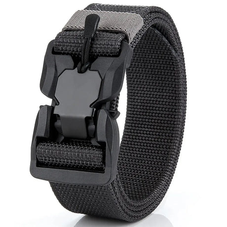 Genuine Tactical Belt Quick Release Magnetic Buckle belts BushLine gray 120cm