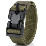 Genuine Tactical Belt Quick Release Magnetic Buckle belts BushLine green 120cm