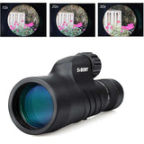 Glove Box Ready 10-30x50 Monocular IPX7 Optics  