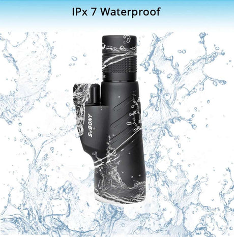 Glove Box Ready 10-30x50 Monocular IPX7 Optics  