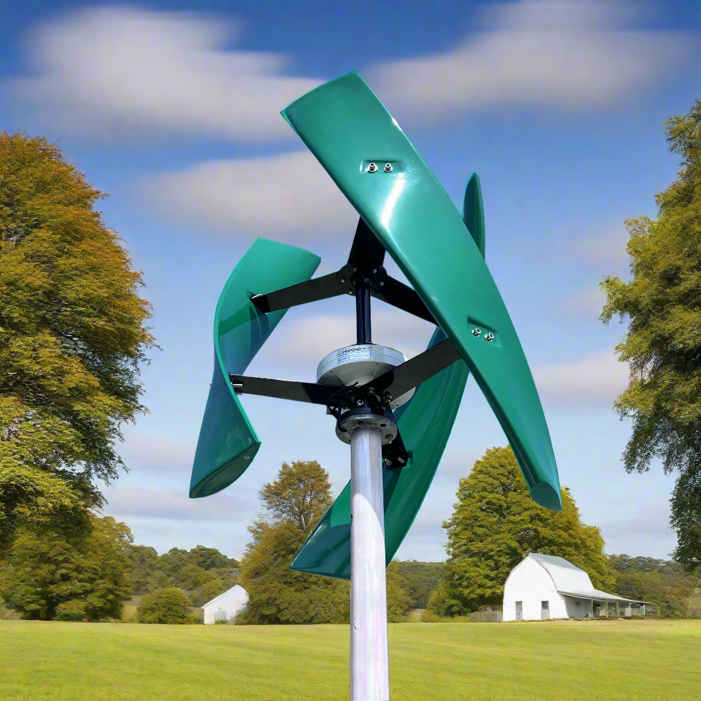 FX series 1Kw, 3Kw & 6Kw Vertical Axis Wind Turbines Wind Power Vertical  BushLine