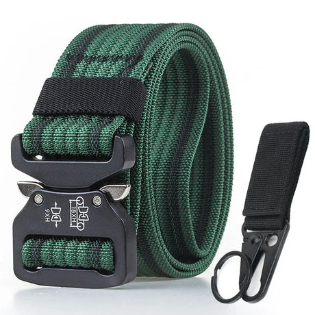 Tactical Belt Strong 1200D Real Nylon Quick Release tacticle clothing BushLine ArmyGreen set 125cm