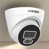 H.View 5Mp Ip Camera Ai Face Detection Security Cameras  