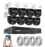 H.View AI Human Detect Security Camera Security Cameras  BushLine