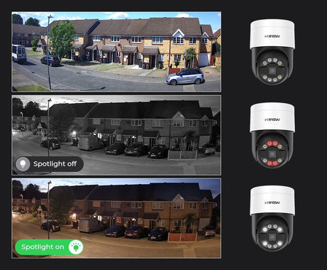 H.View Security AI Human Detection Camera Security Cameras  