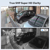 H.View Security AI Human Detection Camera Security Cameras  BushLine