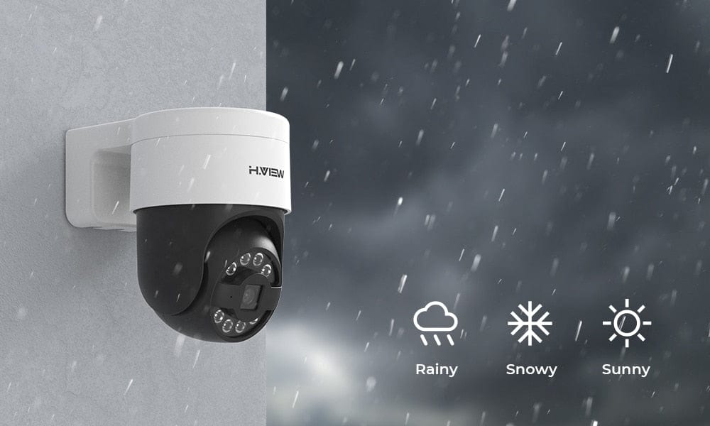H.View Security AI Human Detection Camera Security Cameras  BushLine