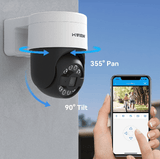 H.View Security AI Human Detection Camera Security Cameras  BushLine