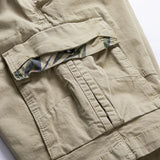 Rugged Men's Cotton Dress Casual Cargo Shorts Cargo Pants BushLine   