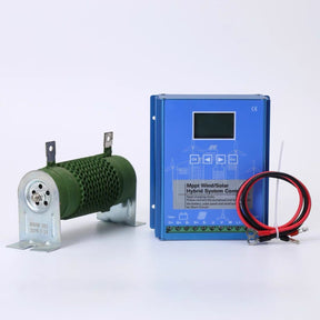 HECR hybrid controller with dump-load resistor and battery cables - the kit controller package