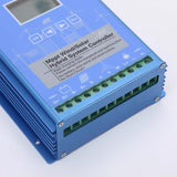 HECR hybrid controller terminal row close up showing D+, B+, B-, S+, S-, U, V, W, L+, L- and D- terminals