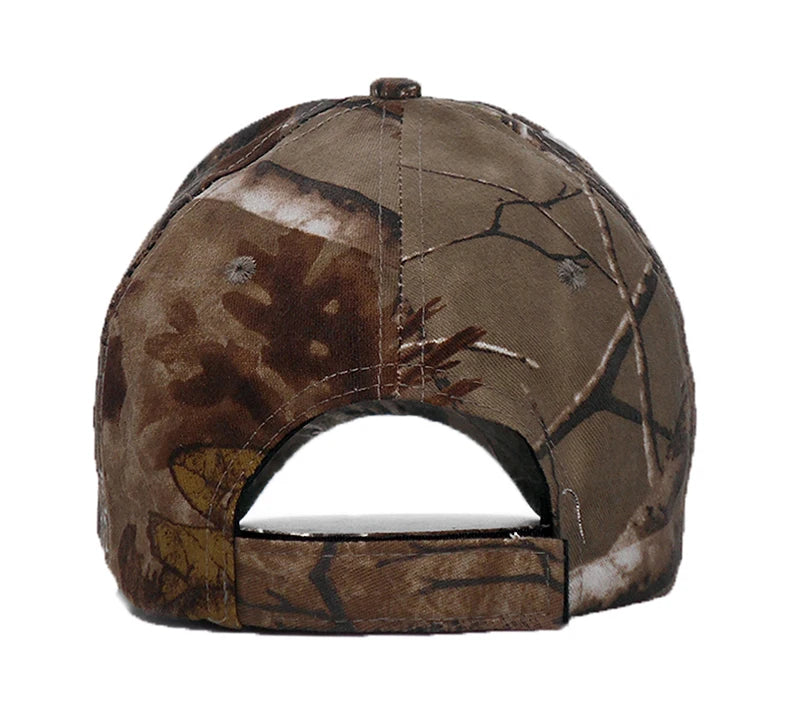 Camo Fishing Caps Cotton Jungle Hat Unisex caps BushLine   