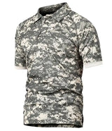 Camo Polo Shirt - Quick-drying, Breathable