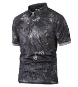 Camo Polo Shirt - Quick-drying, Breathable