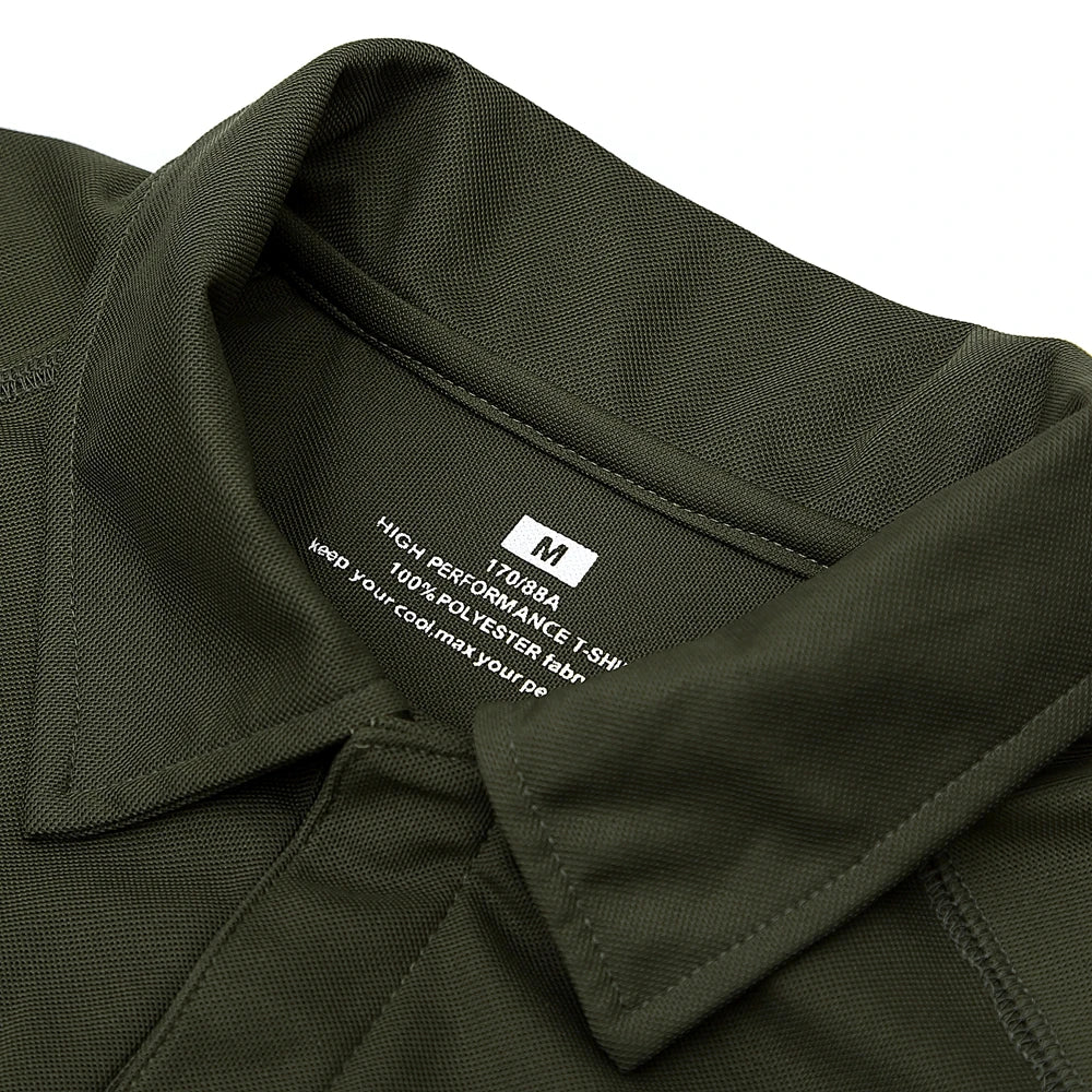 Camo Polo Shirt - Quick-drying, Breathable
