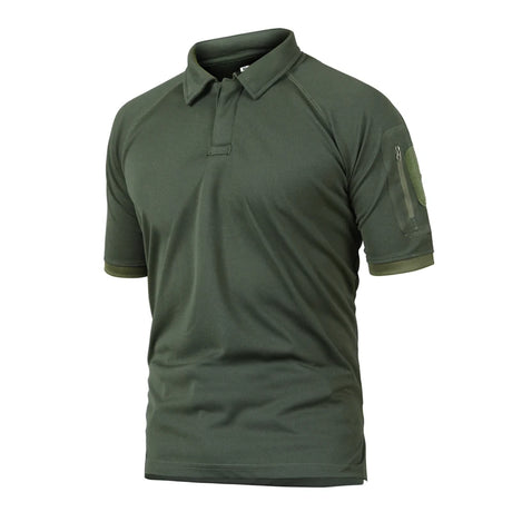 Camo Polo Shirt - Quick-drying, Breathable