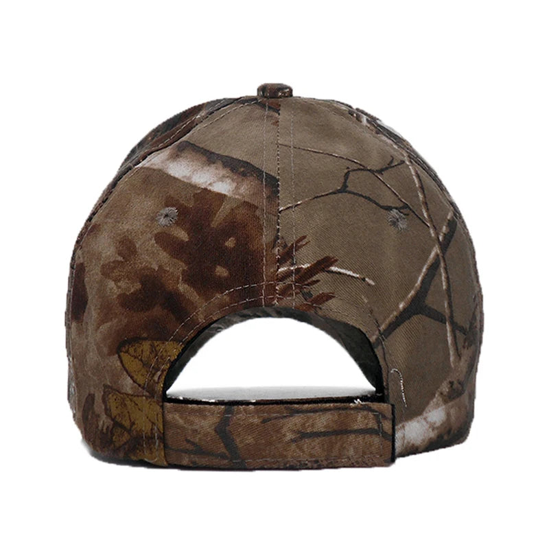 Camo Fishing Caps Cotton Jungle Hat Unisex caps BushLine   