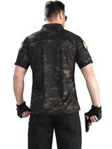 Camo Polo Shirt - Quick-drying, Breathable