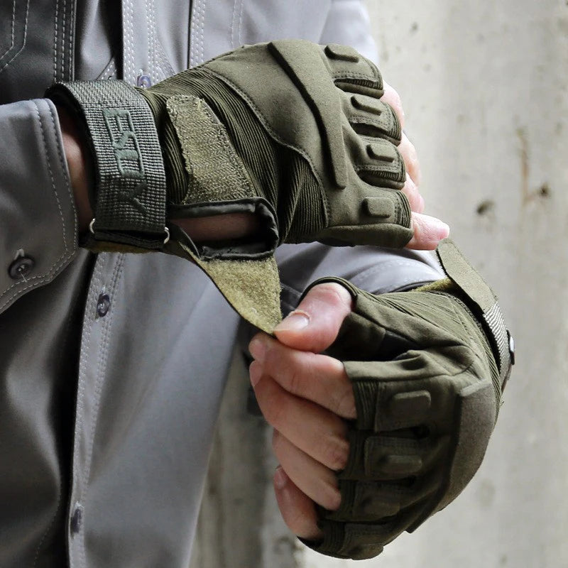 Half Finger Gloves Anti-Slip Safety & Work gloves  BushLine