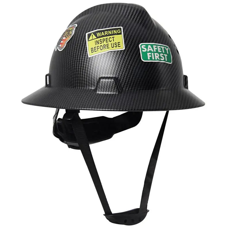 Hard Hat ANSI CE 50Pcs Waterproof DIY Stickers Hi-Vis & Safety  BushLine
